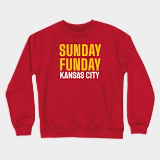 Kansas City - Sunday Funday Kansas City Crewneck Sweatshirt